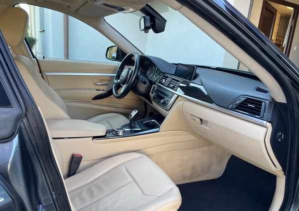 BMW Seria 3 cena 69900 przebieg: 214700, rok produkcji 2015 z Koło małe 106